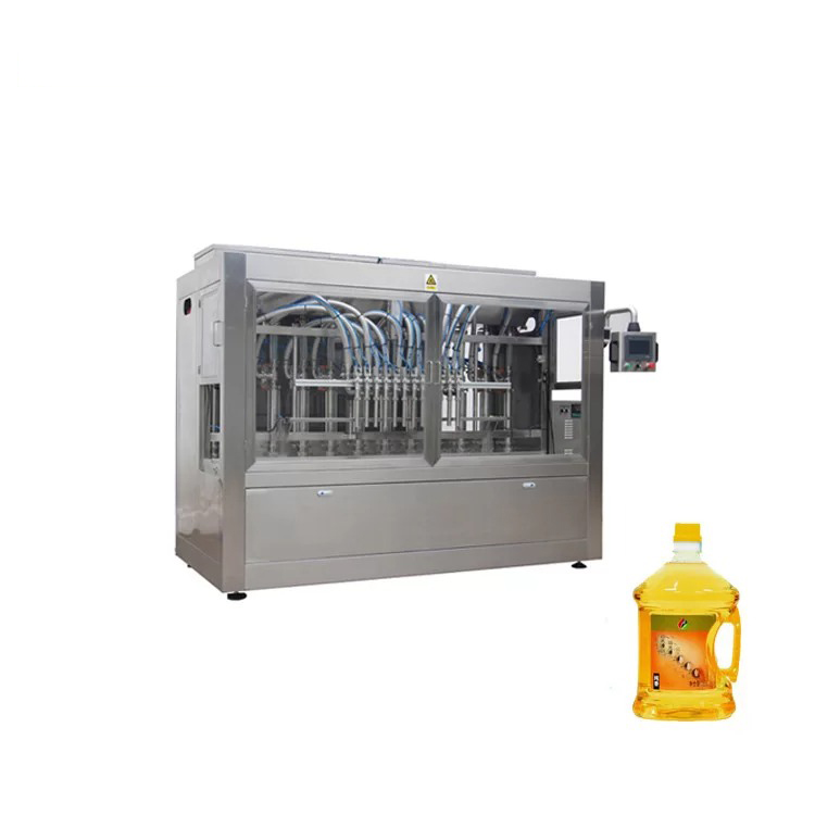 מכונת מילוי בקבוק שמן חמניות 1L