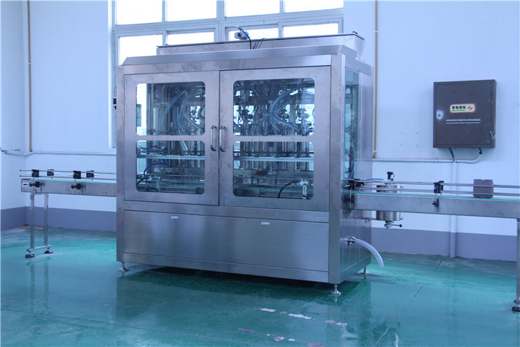 מכונת מילוי שמן צמחי (